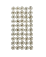 Coles | Pre-Wound Bobbins (Group 5, 6 & 7) | White 50 Pack