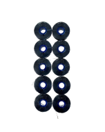 Coles | Pre-Wound Bobbins (Group 8 + 9) | Black 10 Pack (not USA)
