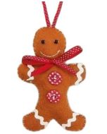 Decracraft | Christmas Felt Craft Kit: Gingerbread Man