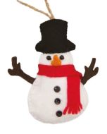 Decracraft | Christmas Felt Craft Kit: Snowman