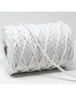 Twisted Piping Cord | White: 6mm