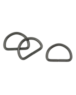 D Rings (25mm): Bulk Pack | Gunmetal