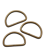 D Rings (32mm): Bulk Pack | Antique Brass