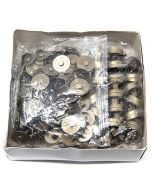 Magnetic Fasteners (18mm): Bulk Pack | Antique Brass