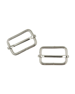 Strap Sliders (25mm): Bulk Pack | Silver