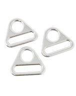 Triangle Connectors (25mm): Bulk Pack | Silver