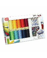 Gutermann | 12 Thread Set: Sew-All with Pins & Machine Needles | 734563