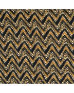Viscose Twill: Zigzag Orange (25546)