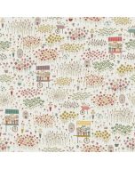 Market Garden from the Market Garden fabric collection from Henry Glass Fabrics, in a cream colourway.