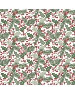 Liberty | A Woodland Christmas: Winterberry Holly (25512) - End of Bolt 30cm piece