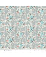 Abbie - Grey Large Flower (24641)