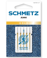 Schmetz | Gold Jeans Needles | 90/14 (5 Pack)