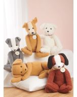 Simplicity Pattern | S9807 OS | Poseable Plush Animals by Elaine Heigl Designs