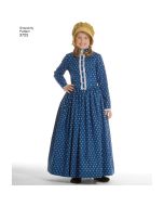 Simplicity Pattern | 3725 K5 | Child and Girl Costumes