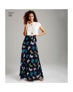 Simplicity Pattern | 1069 D5 | Women's Wide Leg Trousers or Shorts and Skirts in 2 Lengths