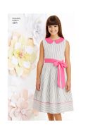 Simplicity Pattern | 1211 K5 | Child's and Girls' Dress in two lengths