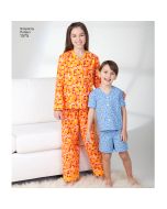 Simplicity Pattern | 1575 K5 | Child's, Girl's and Boy's Loungewear