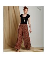 Simplicity Pattern | 8134 H5 | Women's Easy-to-Sew Trousers and Shorts