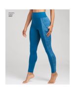 Simplicity Pattern | 8561 AA | Women’s Leggings