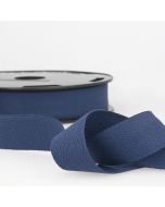 Stephanoise | 25mm Cotton Twill Tape | Navy: 25m Reel