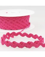 Stephanoise | Cotton Ric Rac | 10mm: Fuchsia