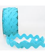 Stephanoise | Cotton Ric Rac | 18mm: Turquoise