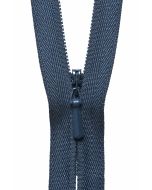 YKK | Concealed Zip: 560 Dark Navy | 56cm