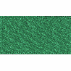 Double Satin Ribbon: Hunter Green