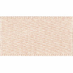 Double Satin Ribbon: Peach