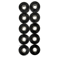 Coles | Pre-Wound Bobbins (Group 5, 6 + 7) | Black 10 Pack