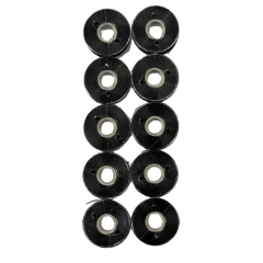 Coles | Pre-Wound Bobbins (Group 5, 6 & 7) | Black 10 Pack