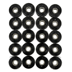 Coles | Pre-Wound Bobbins (Group 5, 6 + 7) | Black 20 Pack