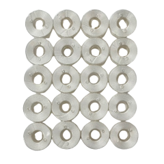 Coles | Pre-Wound Bobbins (Group 5, 6 + 7) | White 20 Pack