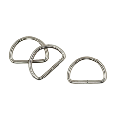 D Rings (25mm): Bulk Pack | Silver