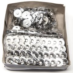 Magnetic Fasteners (18mm): Bulk Pack | Silver