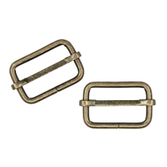 Strap Sliders (25mm): Bulk Pack | Antique Brass