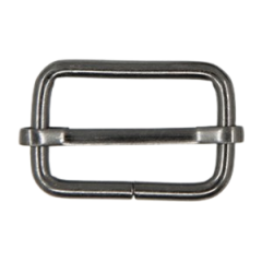 Strap Sliders (25mm): Bulk Pack | Gunmetal