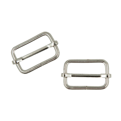 Strap Sliders (25mm): Bulk Pack | Silver