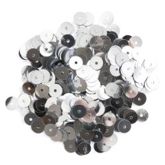 Gutermann | Flat Sequins 6mm | 1005 Silver