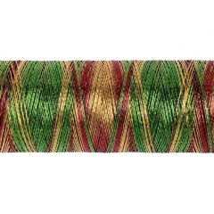 Gutermann | Sulky Metallic | 7027 Cranberry/Gold/Pine Green