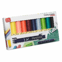 Gutermann | 10 Thread Set: Sew-All with Cartridge Pencil | 734566