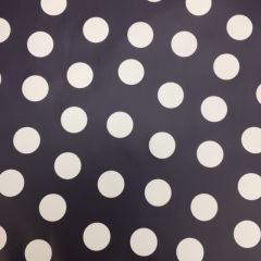 Raincoat Fabric: Spot Blue / White (24824)