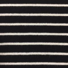 Knit Stripe Black / White (24960)