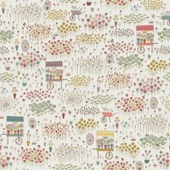 Market Garden from the Market Garden fabric collection from Henry Glass Fabrics, in a cream colourway.