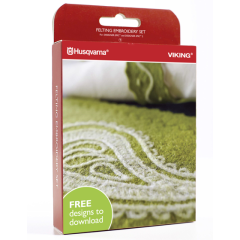 Husqvarna Viking | Felting Embroidery Set (Group 8 & 9) | 920617096