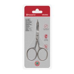 Husqvarna Viking | Curved Micro Tip Embroidery Scissors | 4"