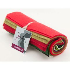 Jomil | Felt Mini Roll Mix 2 | 6x6 inch