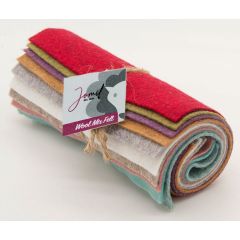 Jomil | Felt Mini Roll Mix 3 | 6x6 inch