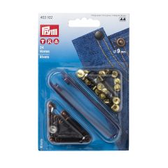 Prym | 9mm Rivets: Antique Copper | 403102