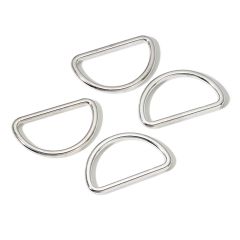 Prym | 30mm D-Rings: Silver | 555230